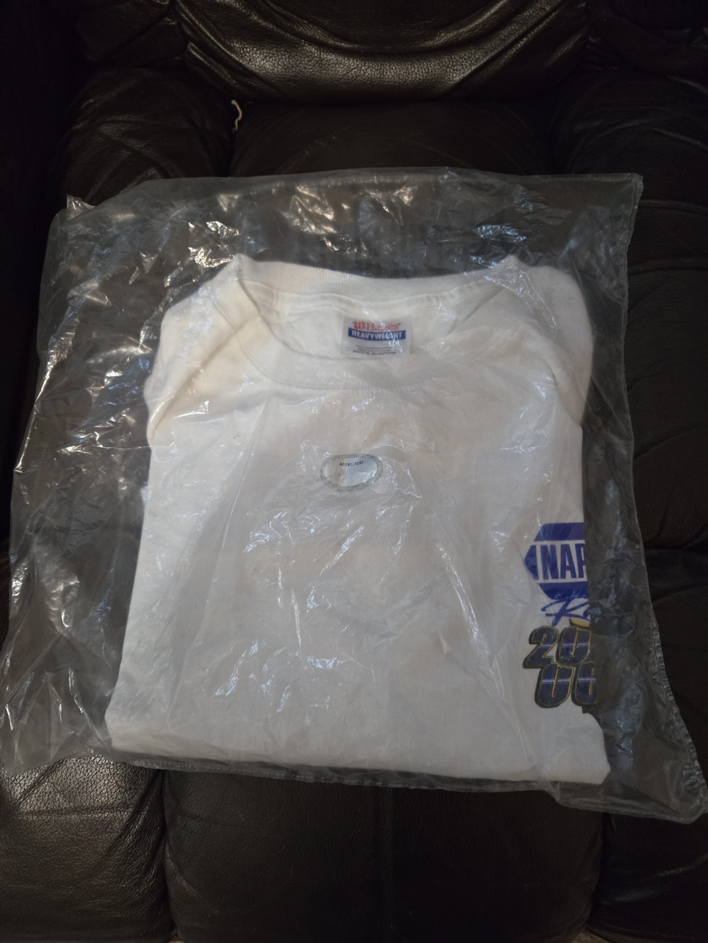 2006 NAPA Racing NASCAR Shirt Classic White Shirt XL Michael Waltrip